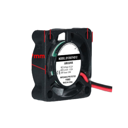 Cooling Fan For SIYOUFAN SY2507HS12 25*25*7MM 12V New