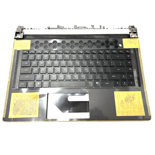 Laptop Palmrest For Alienware X15 R1 0V6M0K V6M0K 0YHTV8 YHTV8 With 05C5XP 5C5XP English US Keyboard Black Upper Case New