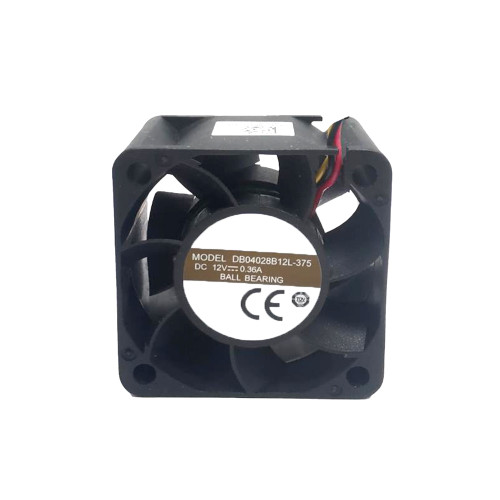 Cooling Fan DB04028B12L-375 DC12V 0.36A 40*40*28mm 3PIN New