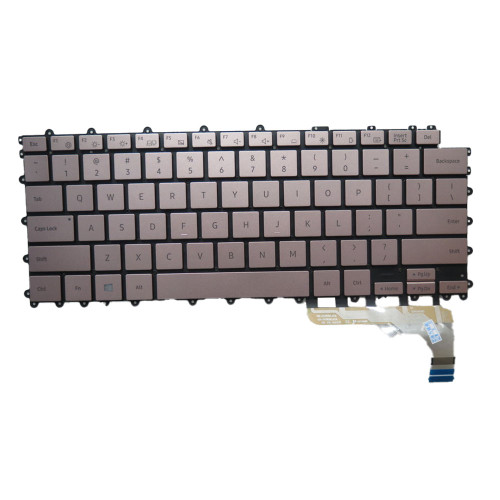 Laptop Keyboard For Samsung NSK-89ABN NSK-89ABN BA59-04541A English US Gold New