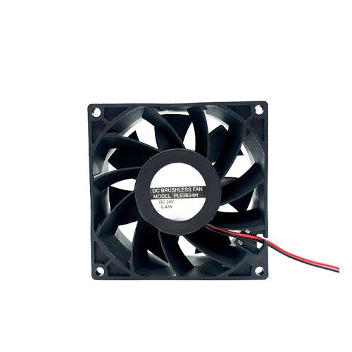Cooling Fan For POWER LOGIC PL93B24H DC24V 0.42A 2-Wire New