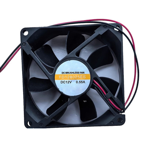 Cooling Fan For Y.S.TECH FD128025ES DC12V 0.55A 8025 2-Wire New