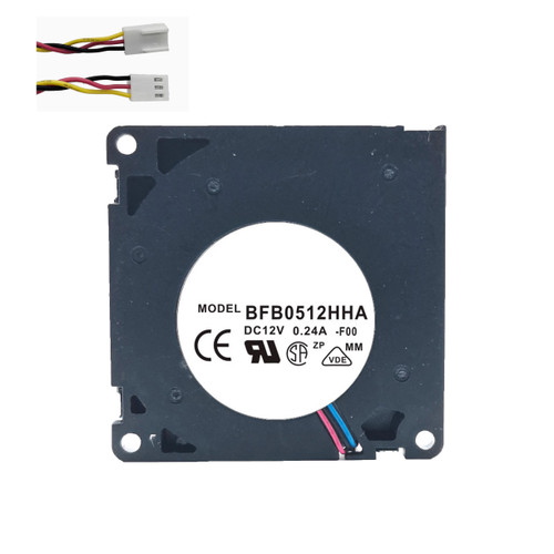 Cooling Fan For DELTA BFB0512HHA-F00 50*50*10MM DC12V 0.24A 3lines New