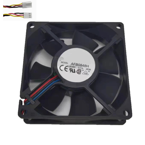 Cooling Fan For DELTA AFB0848H-9P95 80*80*25MM DC48V 0.11A 3lines New