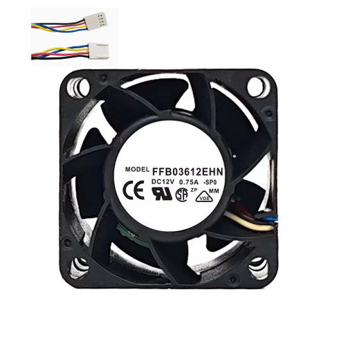 Cooling Fan For DELTA FFB03612EHN-SP0 36*36*28MM DC12V 0.75A 4lines New