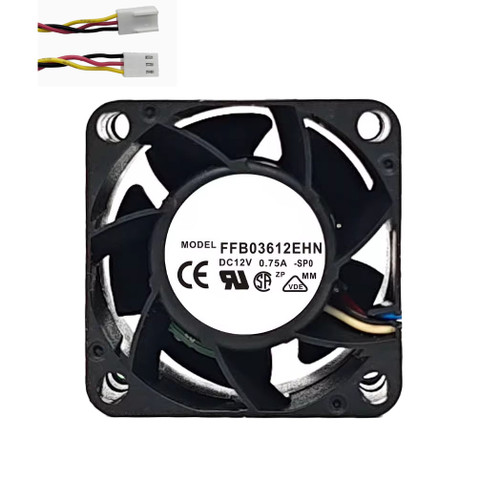 Cooling Fan For DELTA FFB03612EHN-SP0 36*36*28MM DC12V 0.75A 3lines New