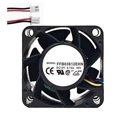 Cooling Fan For DELTA FFB03612EHN-SP0 36*36*28MM DC12V 0.75A 2lines New