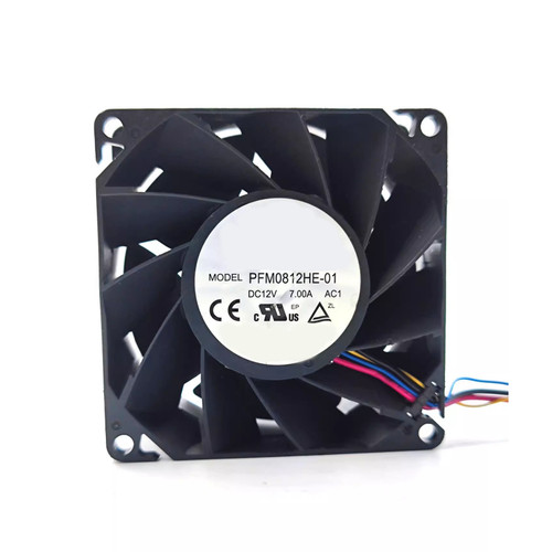 Cooling Fan For DELTA PFM0812HE-01-AC1 80*80*38MM DC12V 7.00A 4lines New