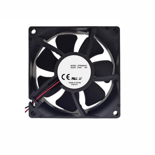 Cooling Fan For DELTA QFR0824UH-V4F 80*80*25MM DC24V 0.44A 2lines New