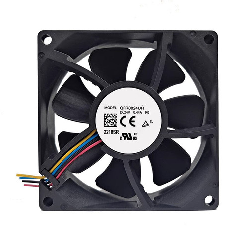 Cooling Fan For DELTA QFR0824UH-P0 80*80*25MM DC24V 0.44A 4lines New
