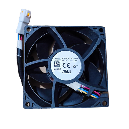 Cooling Fan For DELTA QFR0812GJ-00G8P 80*80*25MM DC12V 1.46A 4lines New