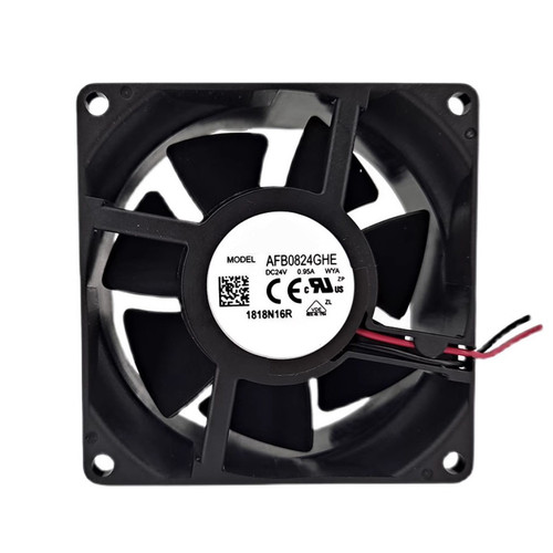 Cooling Fan For DELTA AFB0824GHE-WYA 80*80*38MM DC24V 0.95A 2lines New