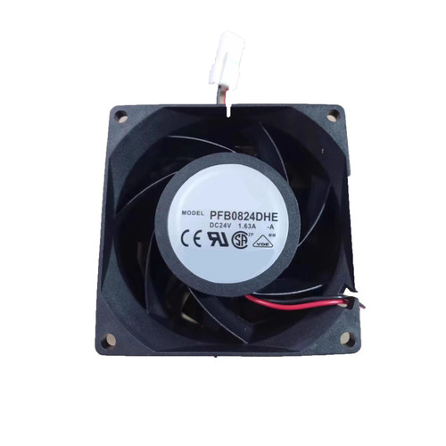 Cooling Fan For DELTA PFB0824DHE-A 80*80*38MM DC24V 1.63A 2lines New