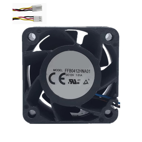Cooling Fan For DELTA FFB0412HNA01 40*40*28MM DC12V 1.01A 3lines New
