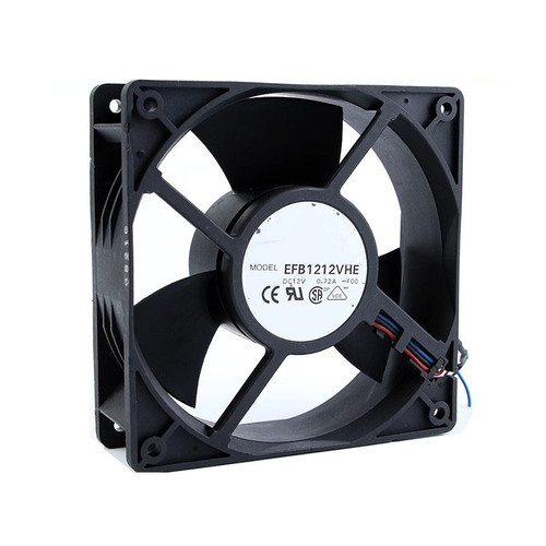 Cooling Fan For DELTA EFB1212VHE-F00 120*120*38MM DC12V 0.72A 3lines New