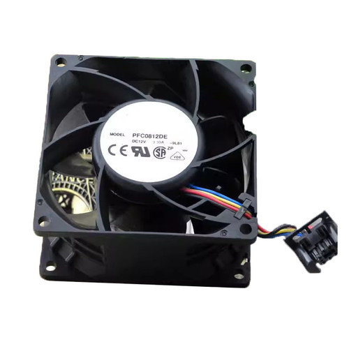 Cooling Fan For DELTA PFC0812DE-9L81 80*80*38MM DC12V 3.30A 4lines New