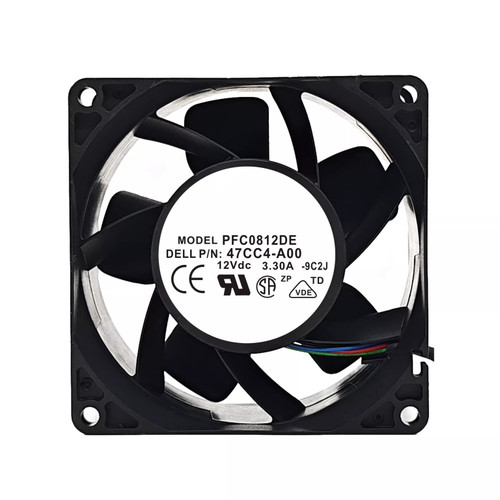 Cooling Fan For DELTA PFC0812DE-9C2J 80*80*38MM 12VDC 3.30A 4lines New