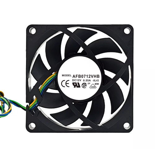 Cooling Fan For DELTA AFB0712VHB-8L43 70*70*15MM DC12V 0.55A 4lines New