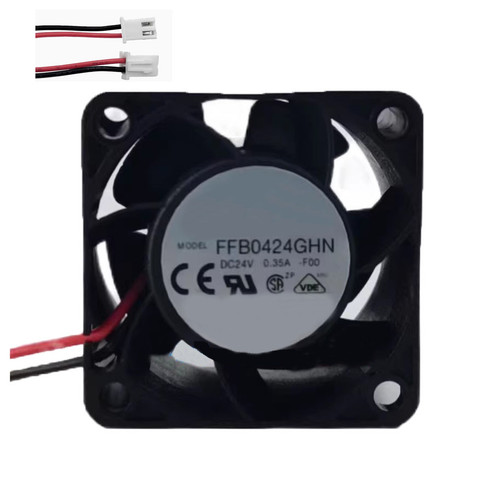 Cooling Fan For DELTA FFB0424GHN-F00 40*40*28MM DC24V 0.35A 2lines New