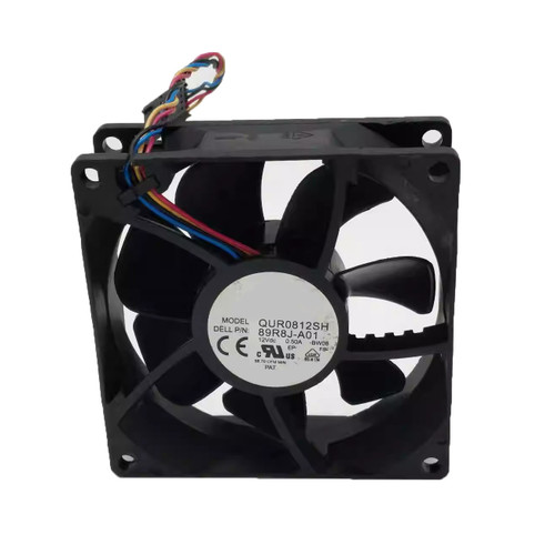 Cooling Fan For DELTA QUR0812SH-BW08 89R8J-A01 80*80*25MM 12VDC 0.50A 4lines New