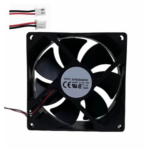 Cooling Fan For DELTA AFB0948HH-F00 90*90*25MM DC48V 0.14A 2lines New