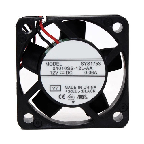 Cooling Fan For NMB 04010SS-12L-AA 40*40*10MM 12VDC 0.06A 2Lines New