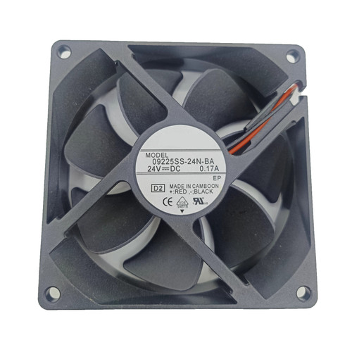Cooling Fan For NMB 09225SS-24N-BA 92*92*25MM 24VDC 0.17A 2Lines New