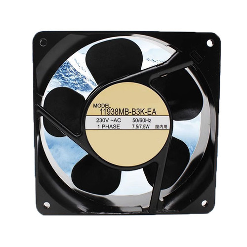 Cooling Fan For NMB 11938MB-B3K-EA 120*120*38MM 230VAC 7.5/7.5W New