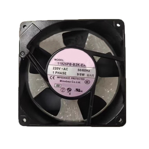 Cooling Fan For NMB 11925PB-B2K-EA 119*119*25MM 220VAC 9/8W New