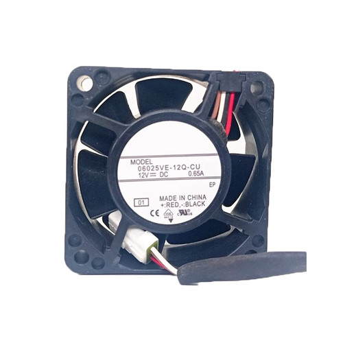 Cooling Fan For NMB 06025VE-12Q-CU 60*60*25MM 12VDC 0.65A 4Lines New