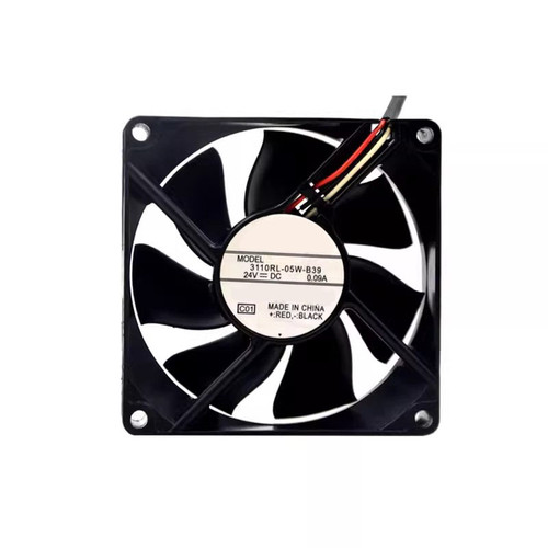 Cooling Fan For NMB 3110RL-05W-B39 80*80*25MM 24VDC 0.09A 3Lines New