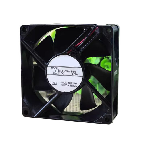 Cooling Fan For NMB 3110RL-05W-B60 80*80*25MM 24VDC 0.21A 2Lines New