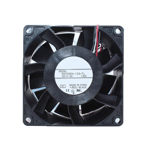 Cooling Fan For NMB 08038RA-12Q-FL 80*80*38MM 12VDC 1.60A 3Lines New