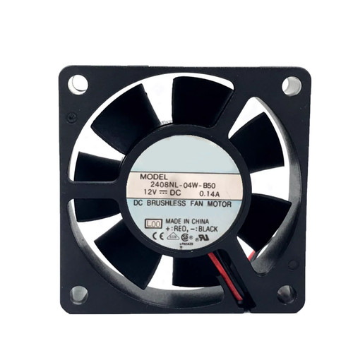 Cooling Fan For NMB 2408NL-04W-B50 60*60*20MM 12VDC 0.14A 2Lines New