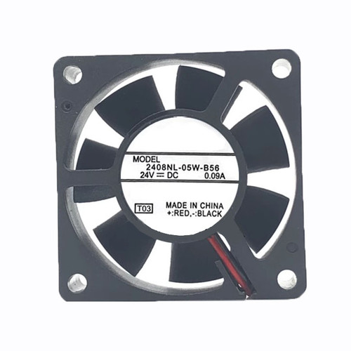 Cooling Fan For NMB 2408NL-05W-B56 60*60*20MM 24VDC 0.09A 2Lines New