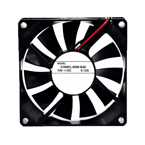 Cooling Fan For NMB-MAT 3106KL-05W-B40 80*80*15MM 24VDC 0.12A 2Lines New