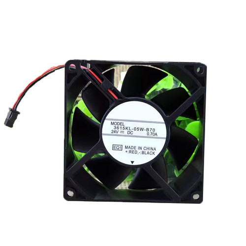 Cooling Fan For NMB-MAT 3615KL-05W-B70 90*90*38MM 24VDC 0.70A 2Lines New