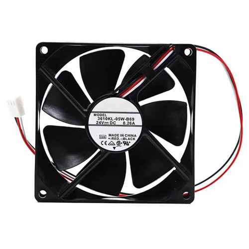 Cooling Fan For NMB-MAT 3610KL-05W-B69 92*92*25MM 24VDC 0.26A 3Lines New
