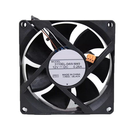 Cooling Fan For NMB-MAT 3110EL-04W-M49 80*80*25MM 12VDC 0.26A 3Lines New