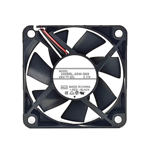 Cooling Fan For NMB-MAT 2406RL-05W-S69 60*60*15MM 24VDC 0.17A 3Lines New