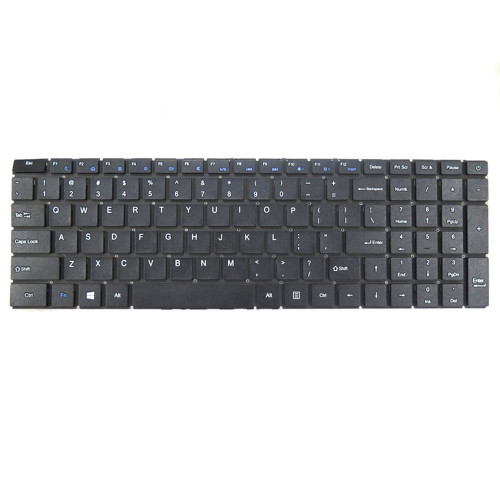 Laptop Keyboard For DIGMA ZX-366-6 YX-5530 W2021011 Black without