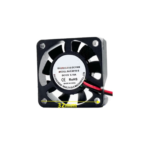 Cooling Fan For BAIJIACHENG BJC4010-S DC12V 0.1A 40*40*10MM New
