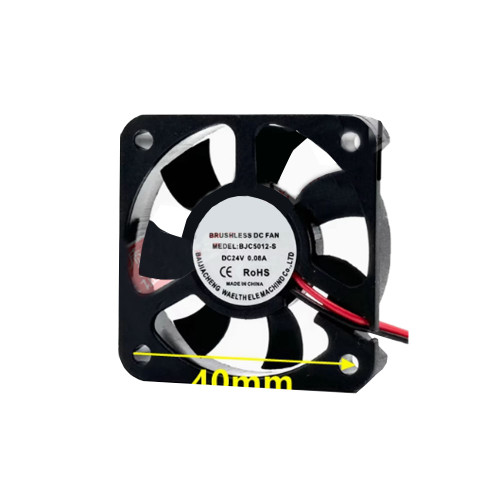 Cooling Fan For BAIJIACHENG BJC5012-S DC24V 0.08A 50*50*50MM New