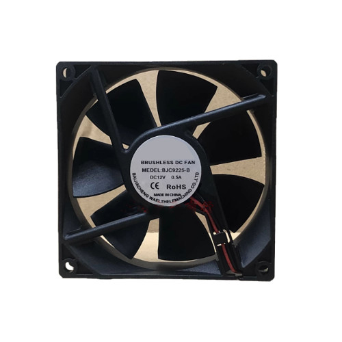 Cooling Fan For BAIJIACHENG BJC9225-B DC12V 0.5A 90*90*25MM Two Lines New