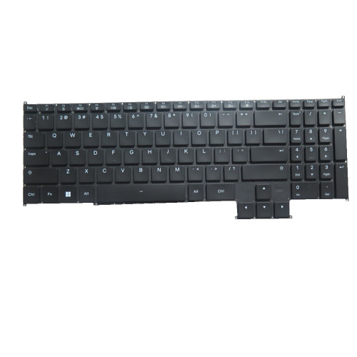 Laptop Keyboard GX6IDB 23Q1B-US KBDR16A008-6011 KT0123Q1BS59USA00 United States US Black With Backlit
