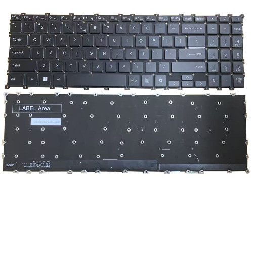Black Laptop With Backlit Keyboard For MSI VenturePro 16 AI A1V A1VFG A1VEGG English US Without Frame New
