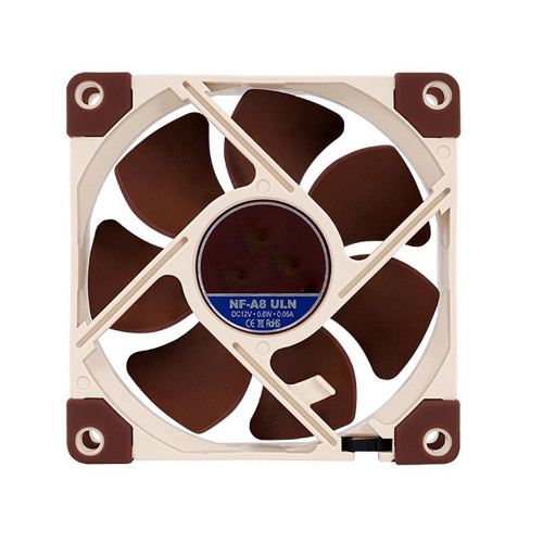 Cooling Fan For Noctua NF-A8 ULN DC12V 0.6W 0.05A 80*80*25mm 3Pin New