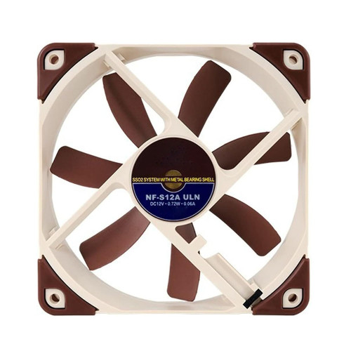 Cooling Fan For Noctua NF-S12A ULN DC12V 0.72W 0.06A 120*120*25mm 3Pin New