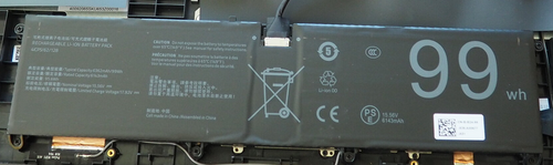 Laptop Battery For MEDION ERAZER Beast 18 X1 N18QA2 MD62729 MD62730 MD62731 MD62746 6362MAH 99WH 15.56V