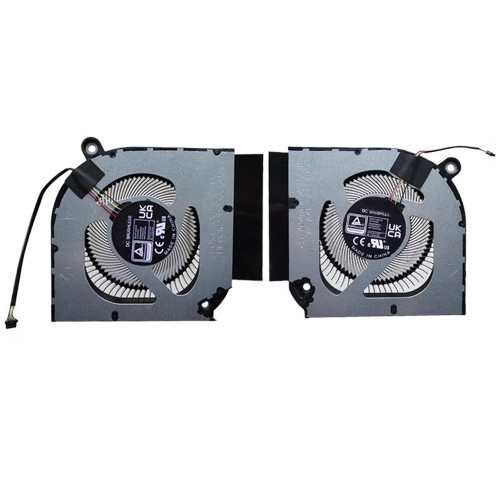 Laptop CPU GPU FAN For ACER Predator Helios 18 PH18-72 Black New Plastic Leaves